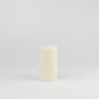 Energetická sviečka JASPIRE® biela kryštalická / svetelná / 60x110 mm