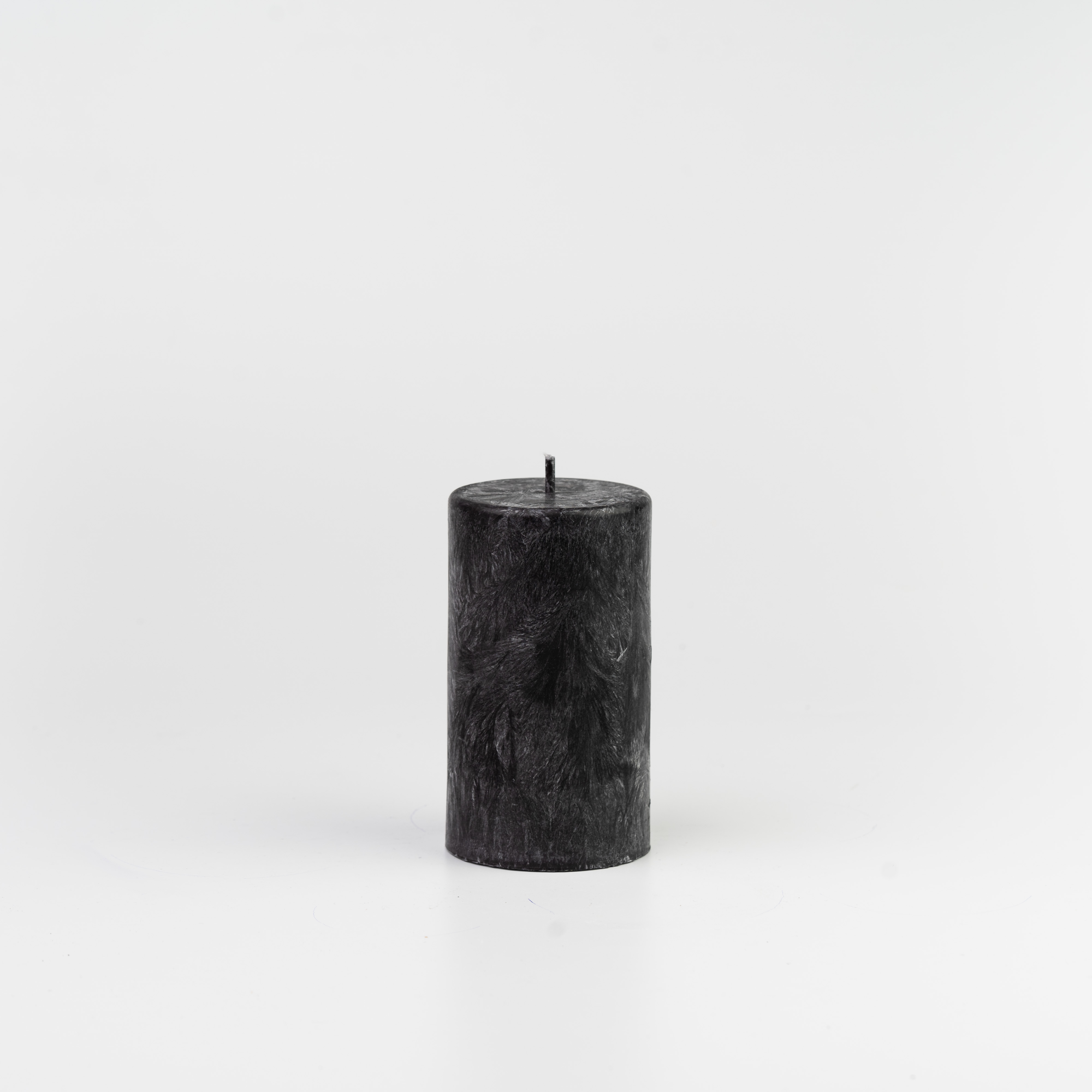 Energetická sviečka JASPIRE® čierna kryštalická / očistná / 60x110 mm