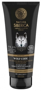 Krém na ochranu tváre a rúk Wolf Code