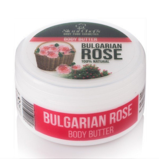 Prírodné telové maslo Bulharská ruža